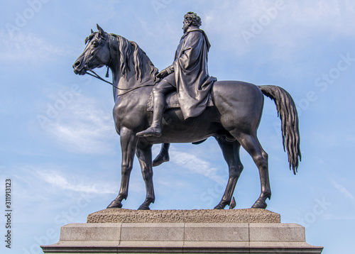 King George IV statue Trafalgar square London