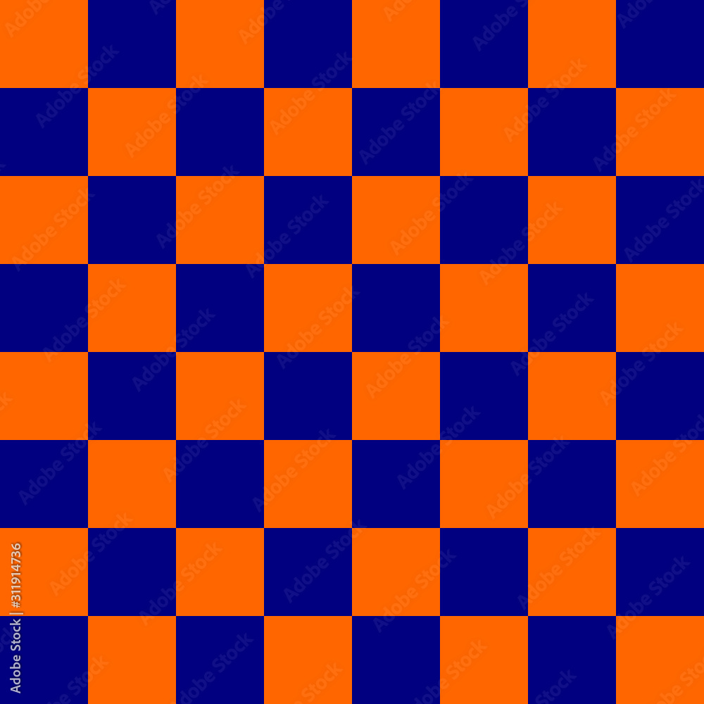 Seamless Checkered background. Geometric shape pattern design