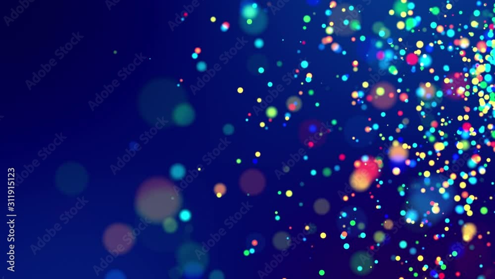 fantastic festive abstract background of glitter magic multicolor particles fly or float in viscous liquid and glow, amazing shining bokeh in 4k. Luma matte as alpha channel. 7 fantastic festive abstract background of glitter magic multicolor particles fly or float in viscous liquid and glow, amazing shining bokeh in 4k. Luma matte as alpha channel. 7
