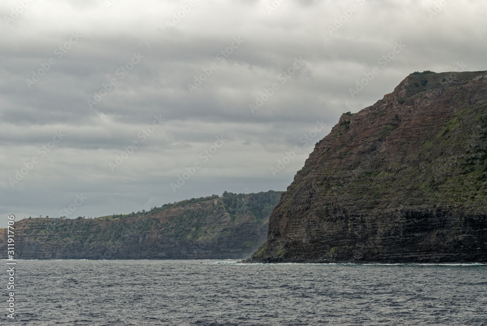 Molokai's Sea cliffs - Hawaii Molokai's Sea cliffs - Hawaii