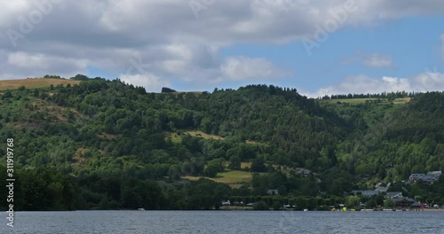 Lac Chambon, Puy de Dome, Massif Central, Auvergne, France photo