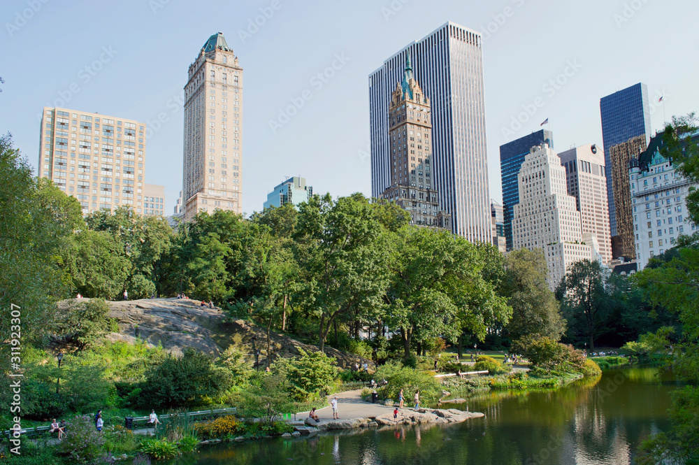 Central Park Duck Pond