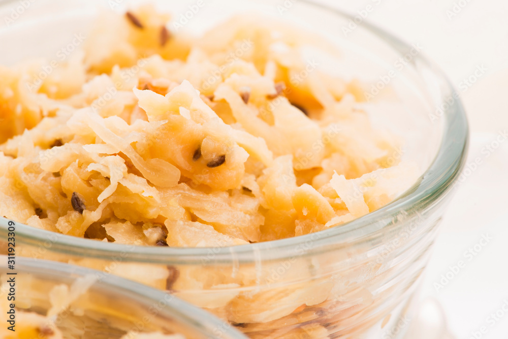 Traditional polish peas with cabbage Traditional polish peas with cabbage