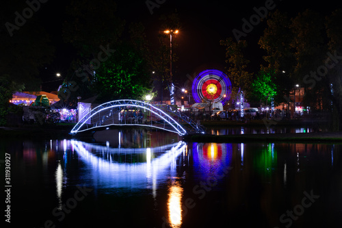 Bridge at night