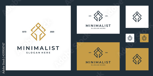 Premium Minimalist logo design inspiration