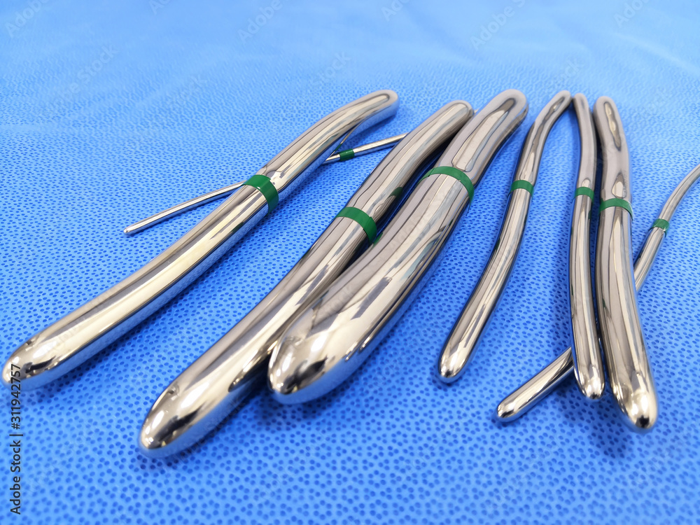 Uterine Dilator Set Stock Photo Adobe Stock