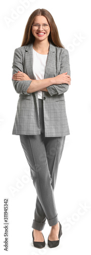 Beautiful young businesswom...