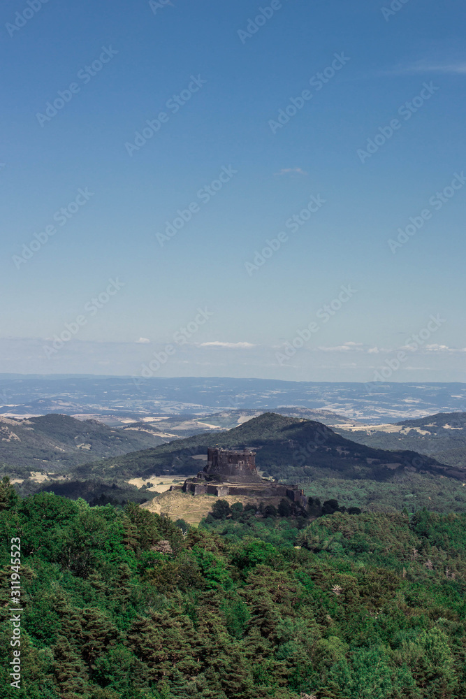 Fototapeta premium view of mountains