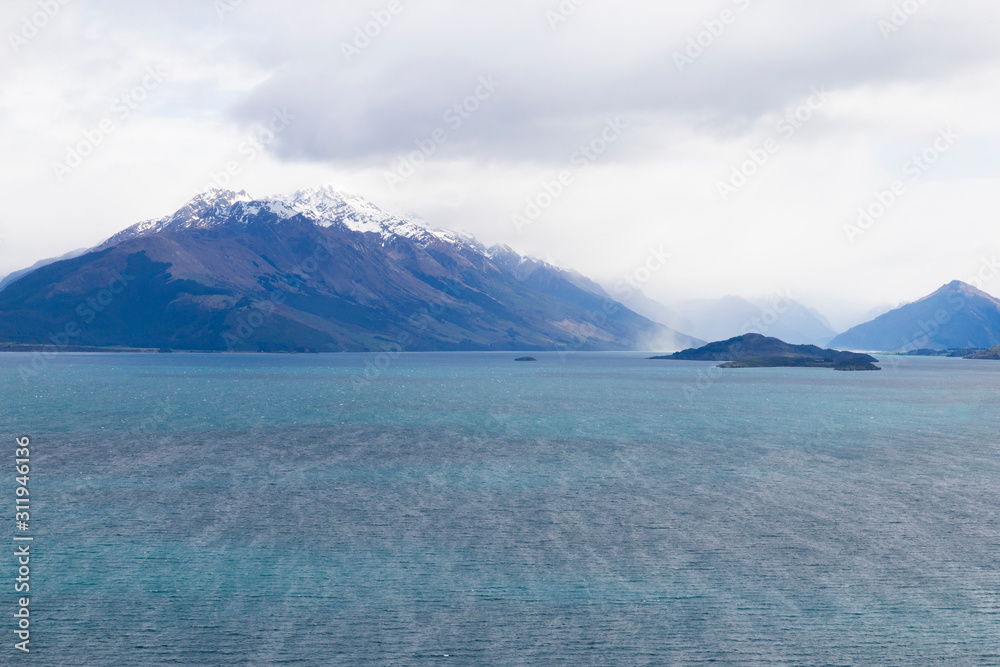 The Queenstown to Glenorchy landscape, New Zealand