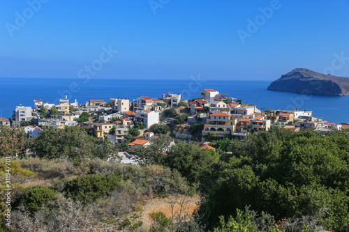 Vacation to the Greek island of Crete in the Mediterranean