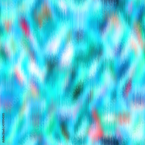 Ombre blurry saturated neon pop surreal seamless repeat vector pattern swatch. Hippie psychedelic fuzzy soft out of focus blobs. Seamless repeat vector pattern swatch.
