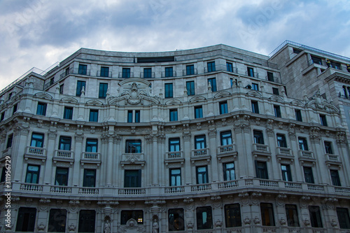 building in city madrid