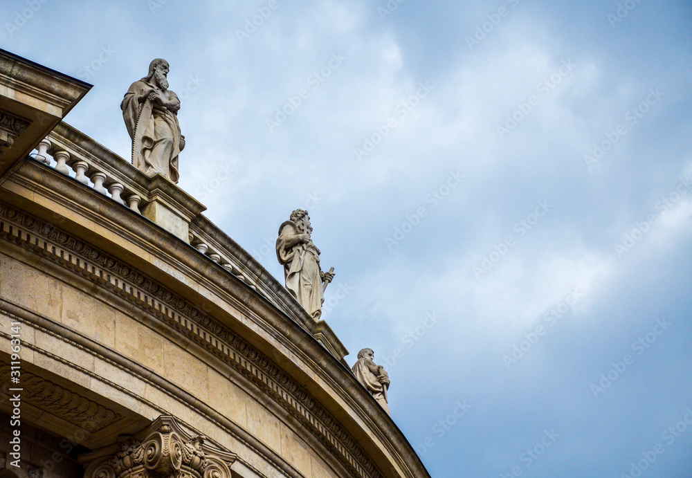 Obraz premium Szent Istvan Basilica aka Saint Stephen Church in Budapest, Hungary