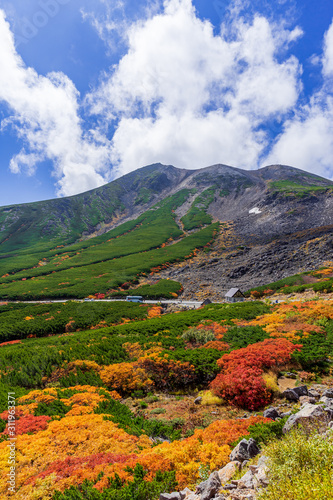 【長野県】北アルプス　紅葉の乗鞍岳