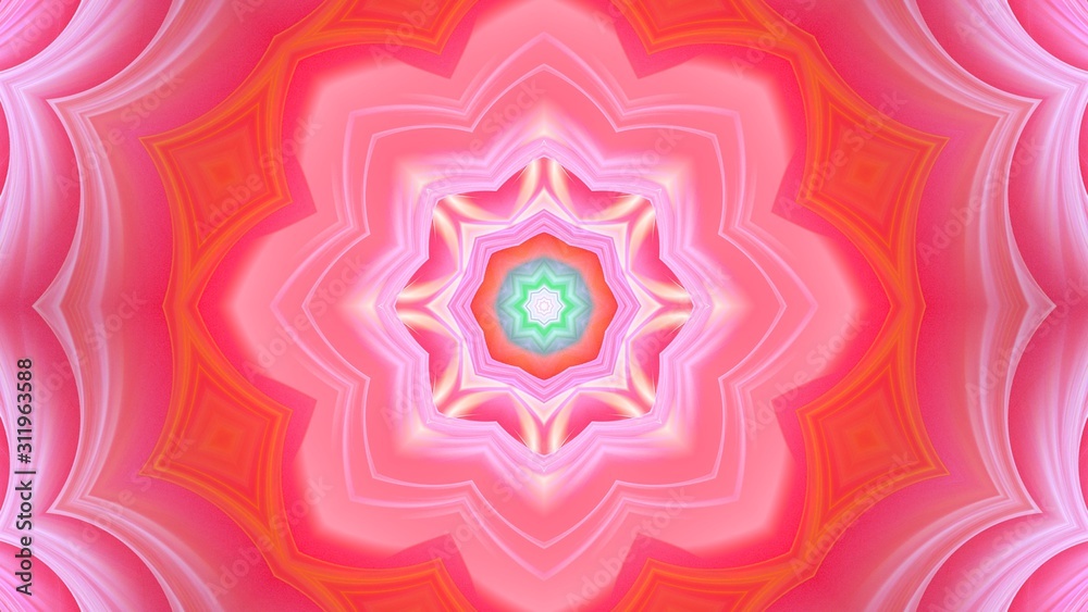 Kaleidoscope Mandala Art Design Abstract Background Kaleidoscope Mandala Art Design Abstract Background
