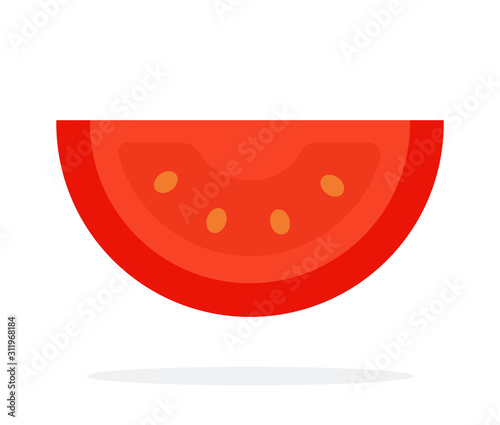 Slice of tomato