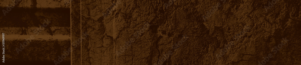Fototapeta premium abstract brown grunge background for design