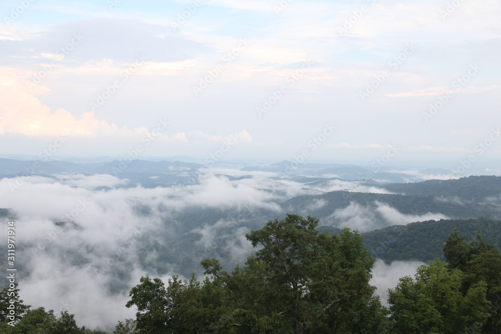 mountain top view mountain top view