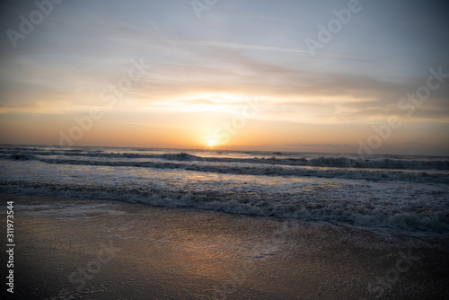Sunrise on Christmas Day at Topsail Beach © Penny Britt