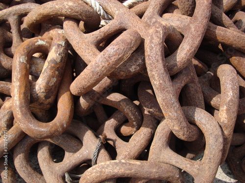 Rusty chain