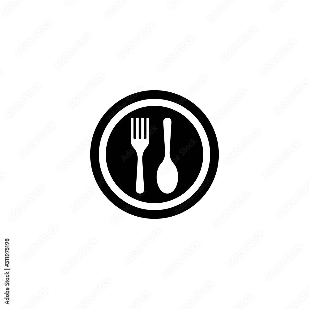Fork logo template vector icon design Fork logo template vector icon design