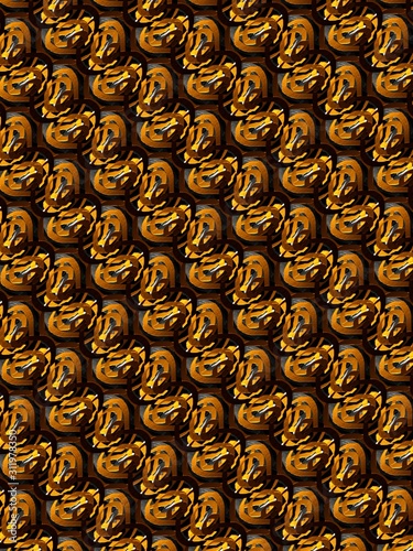 abstract background in gold and brown
