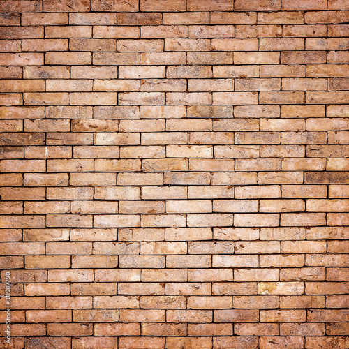 Old brick wall texture abstract background