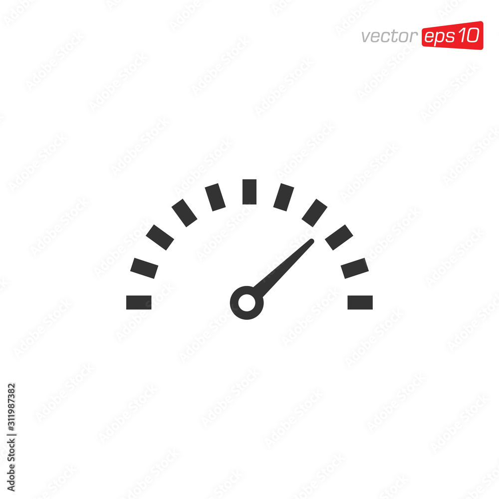 Speedometer Icon Design Vector Illustration Speedometer Icon Design Vector Illustration