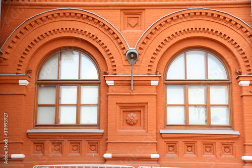 Window of GUM, Red Square. Moscow, Russia