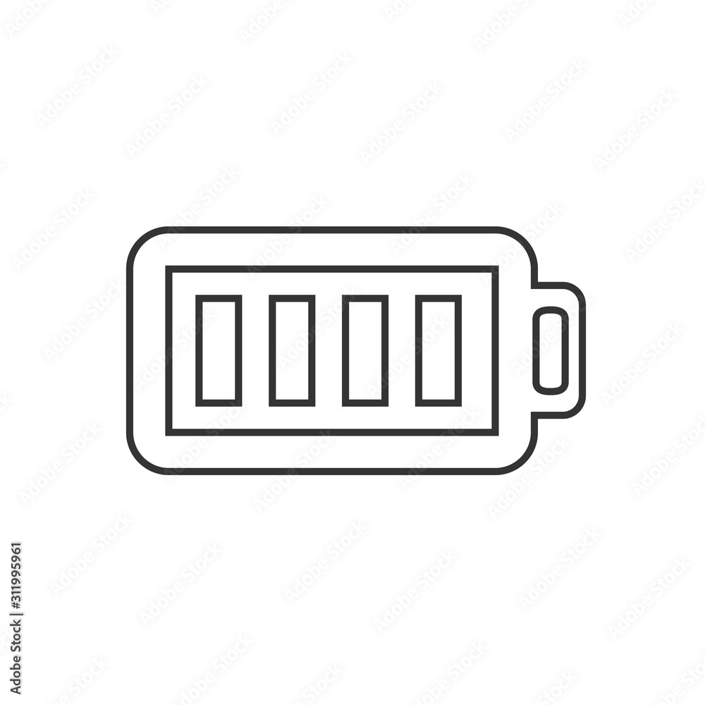 full battery vector icon vector illustration for website and graphic design symbol full battery vector icon vector illustration for website and graphic design symbol