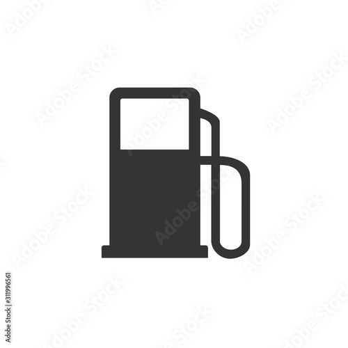 gas station icon vector illustration for website and graphic design symbol