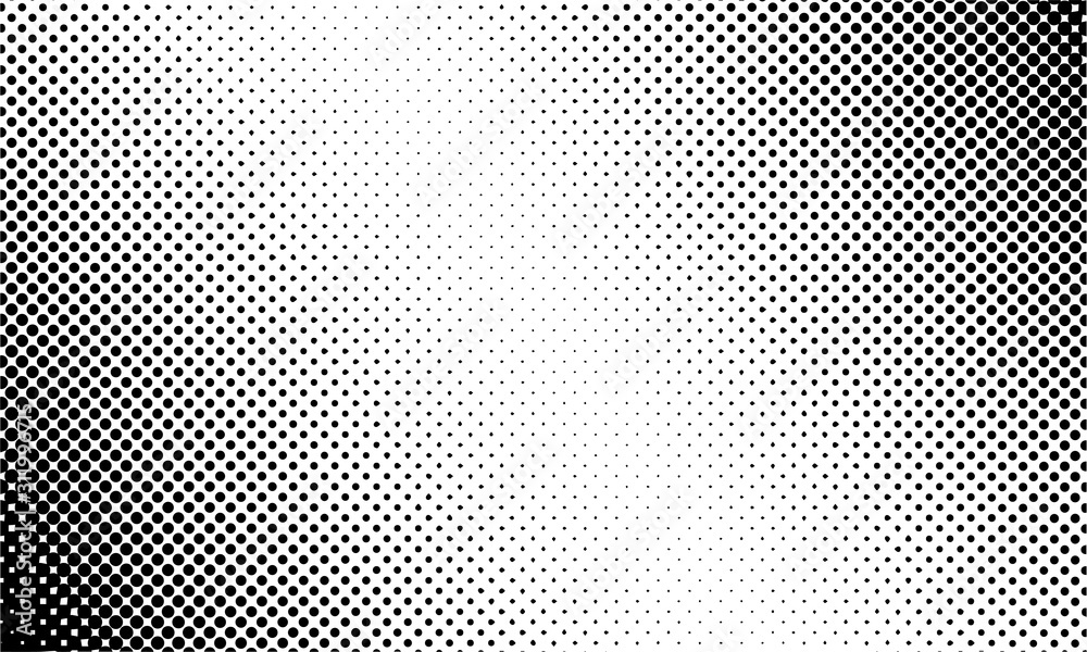 Obraz premium Retro comic backdrop design. Pop art background with halftone dots