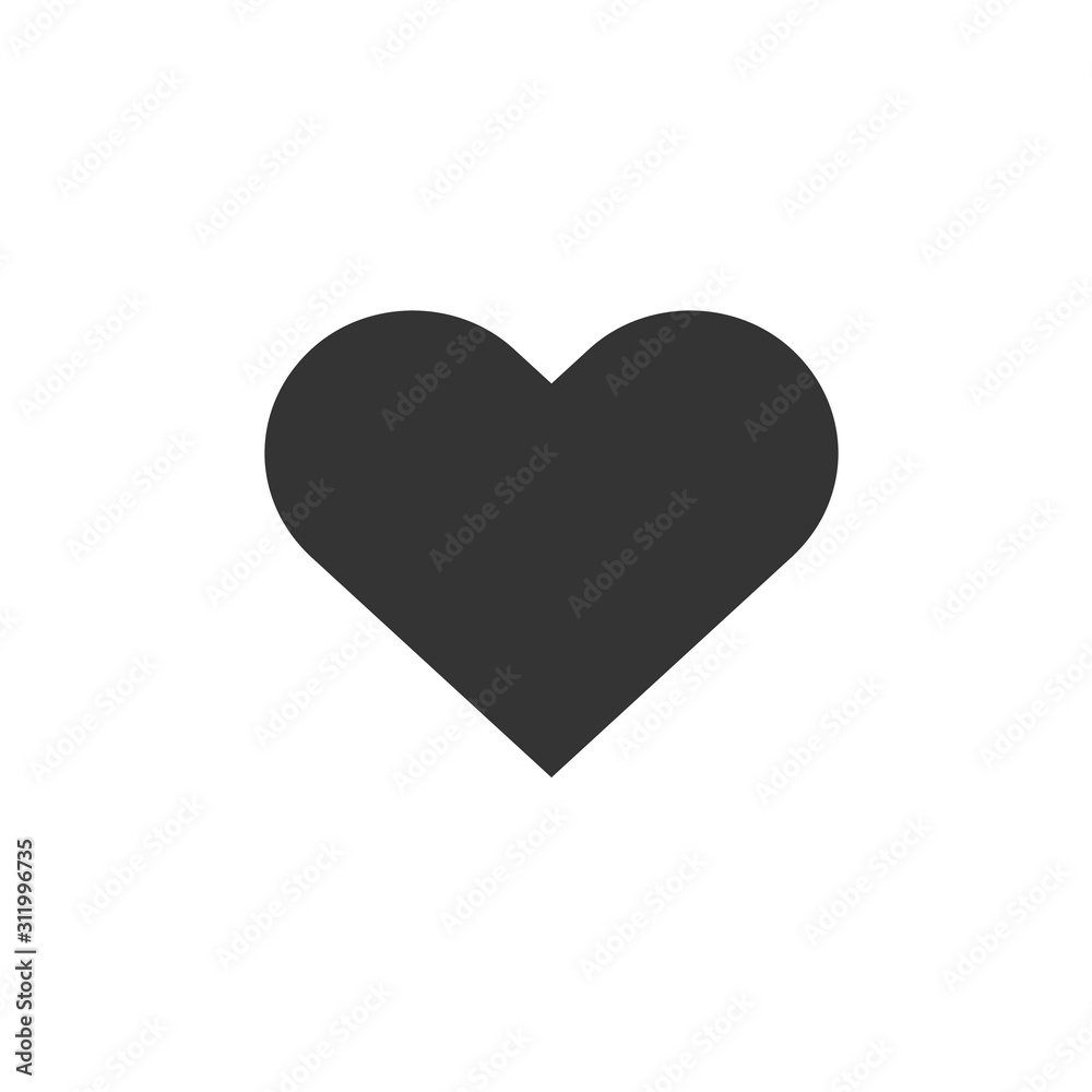 heart icon vector illustration for website and graphic design symbol heart icon vector illustration for website and graphic design symbol