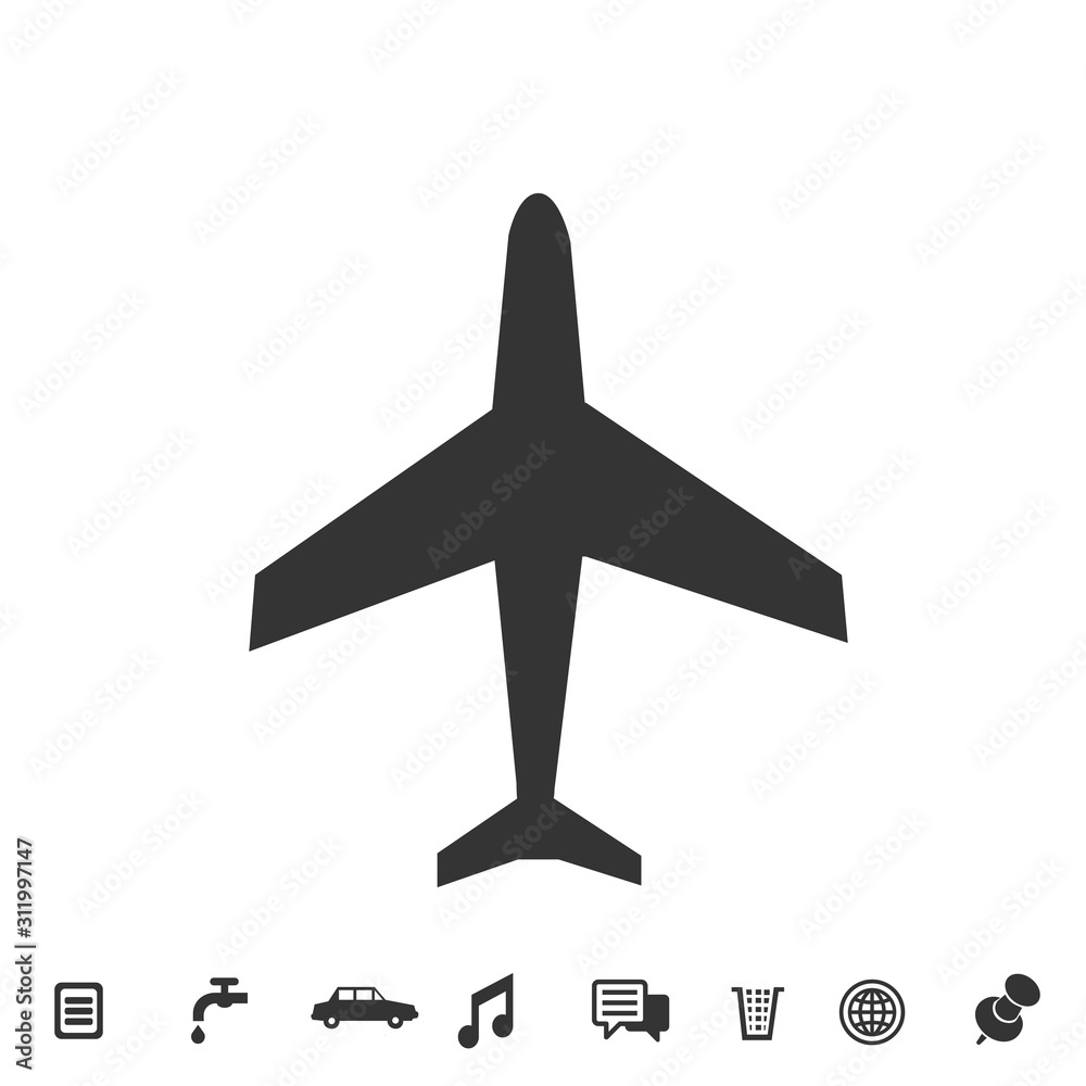 plane icon vector illustration for website and graphic design symbol plane icon vector illustration for website and graphic design symbol