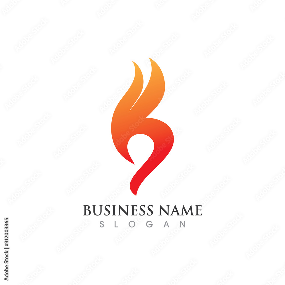 Fire flame Logo Template vector icon Oil, gas and energy logo concept Fire flame Logo Template vector icon Oil, gas and energy logo concept