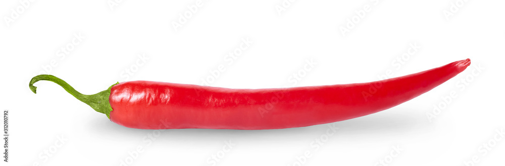 red chili pepper isolated on white background red chili pepper isolated on white background