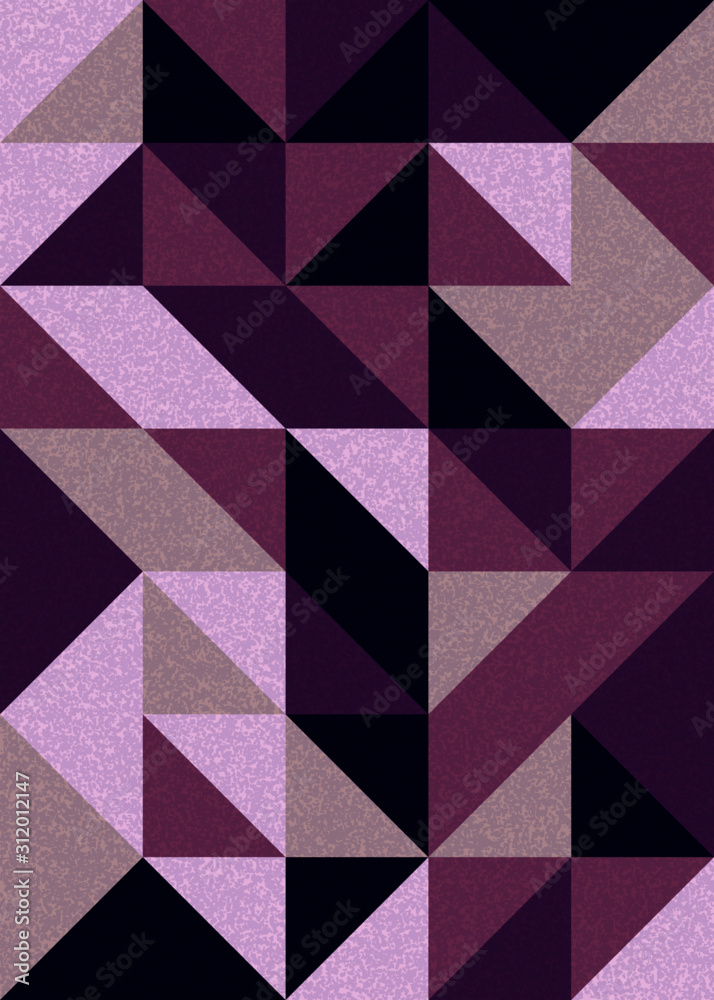 Seamless pattern with random colored triangles Generative Art background illustration Seamless pattern with random colored triangles Generative Art background illustration
