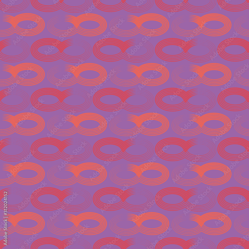 Colorful geometric seamless pattern print background design.