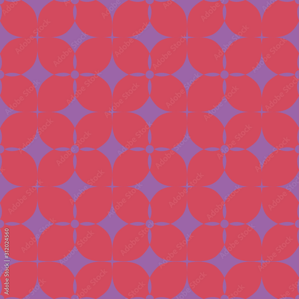 Colorful geometric seamless pattern print background design.