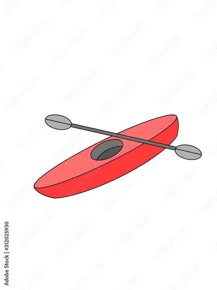 illustration of a Canoe illustration of a Canoe