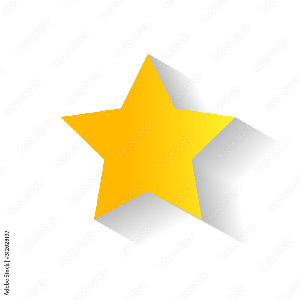Customer satisfaction rating, stars 1 to 5, golden yellow Customer satisfaction rating, stars 1 to 5, golden yellow