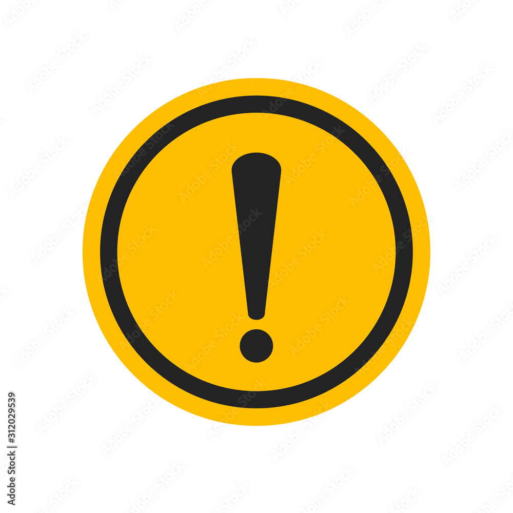 Exclamation Mark Icon Vector Illustration Exclamation Mark Icon Vector Illustration