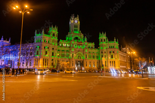 Canvas Print Ayuntamiento de Madrid, España