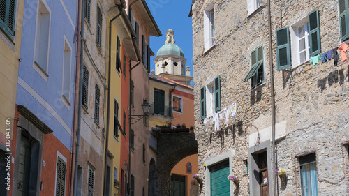Paesino di Pignone, in provincia di La Spezia