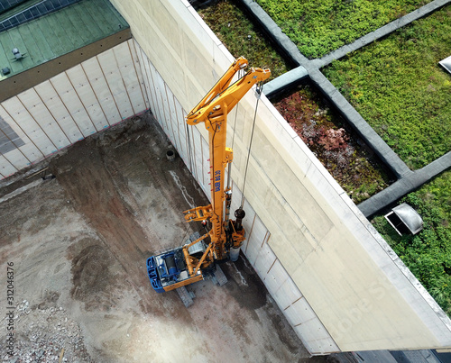 Baustelle, Baumaschinen