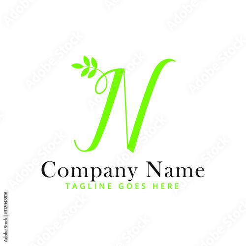creative Simple elegance feminine luxury and modern logo design
