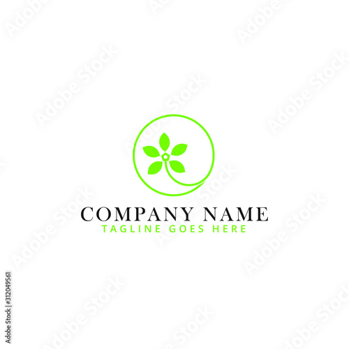 creative Simple elegance feminine luxury and modern logo design
