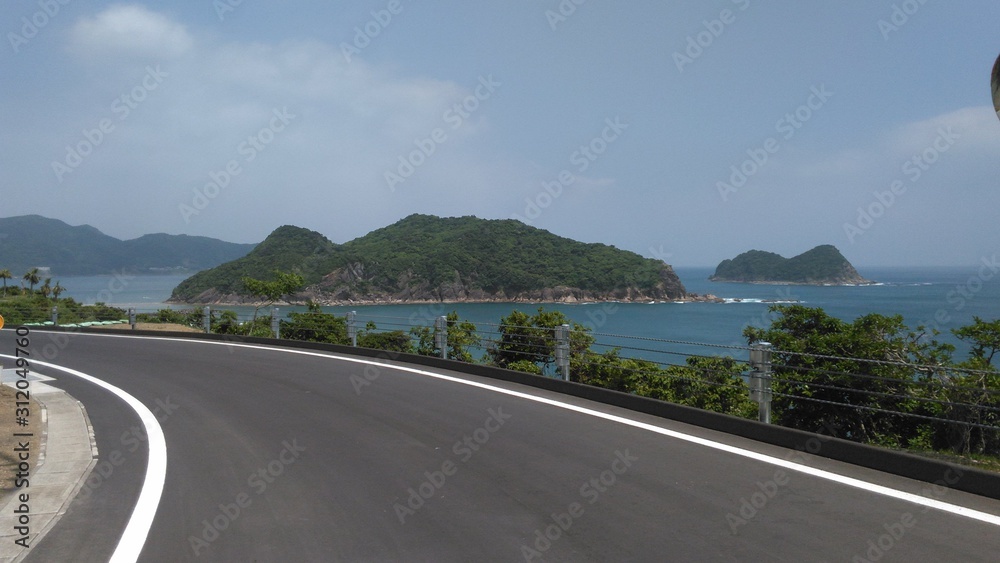 road in the mountains