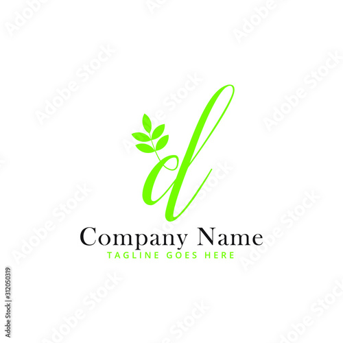 creative Simple elegance feminine luxury and modern logo design