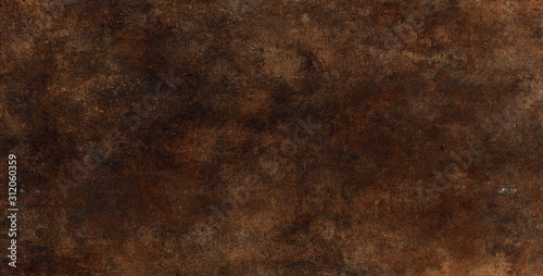 Old grunge metal iron rust texture. Oxidized metal background. Panoramic dark black old metal texture